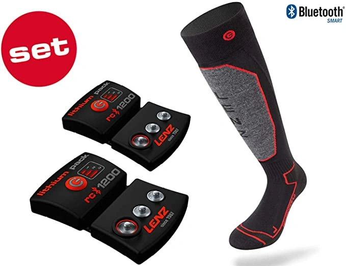 Носки с электро подогревом Lenz Heat SOCKS 5.0