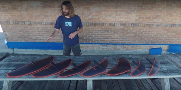 Подводные крылья (фойлы) Slingshot 2019: размеры и практическое применение