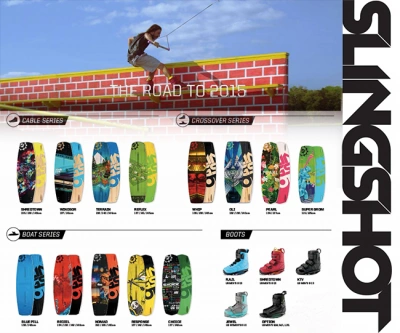 Коллекция вейкбордов Slingshot 2018