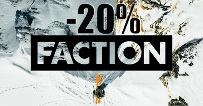Знижка на FACTION -20%