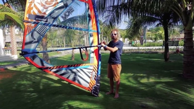 Как настроить парус для виндсёрфинга?