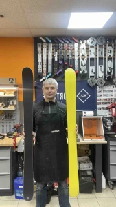 Горные лыжи собственного производства