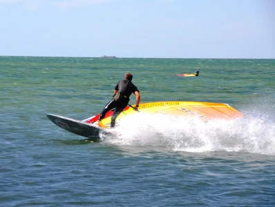 22-23 августа прошли соревнования по виндсерфингу в Бердянске