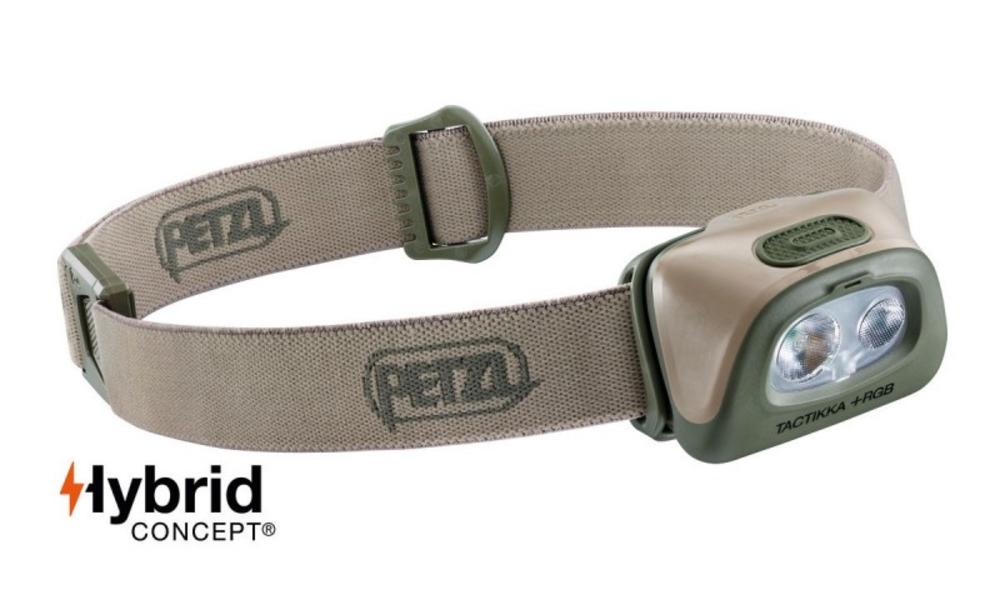 Ліхтар Petzl Tactikka + RGB desert E089FA02 | Детальна