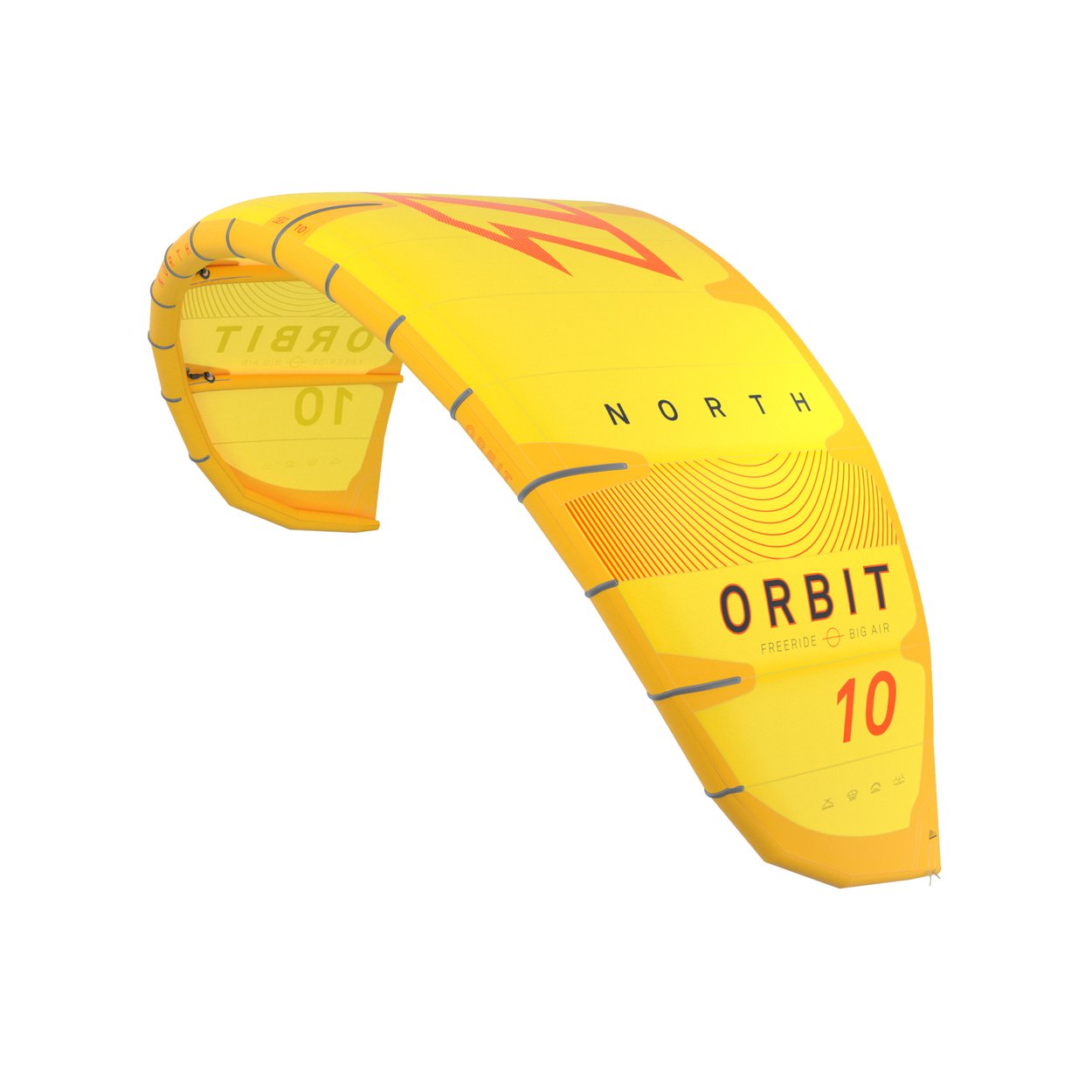 Кайт North Orbit Kite 85000.200000 (Yellow) великий асортимент
