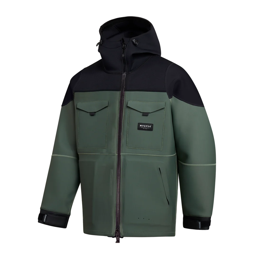 Куртка неопрен Mystic Vortex Neoprene Jacket 3/2mm Dark Olive