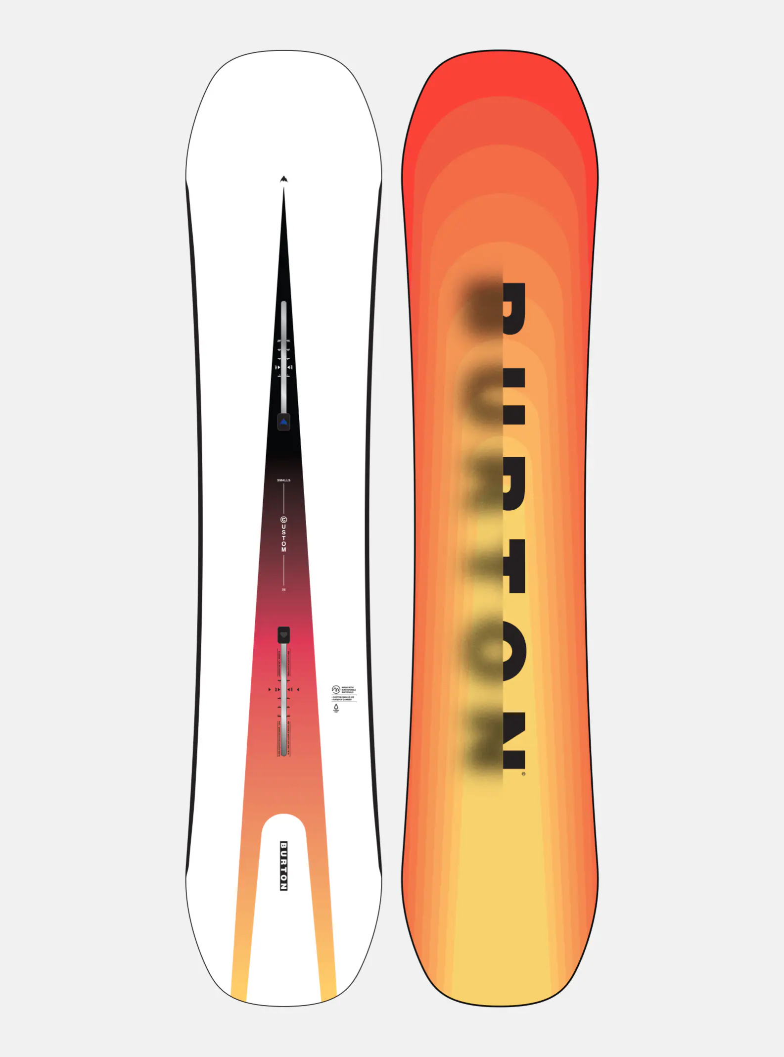 BURTON CUSTOM 125cm UNIONTRILOGY Sサイズ BURTON CUSTOM 125cm