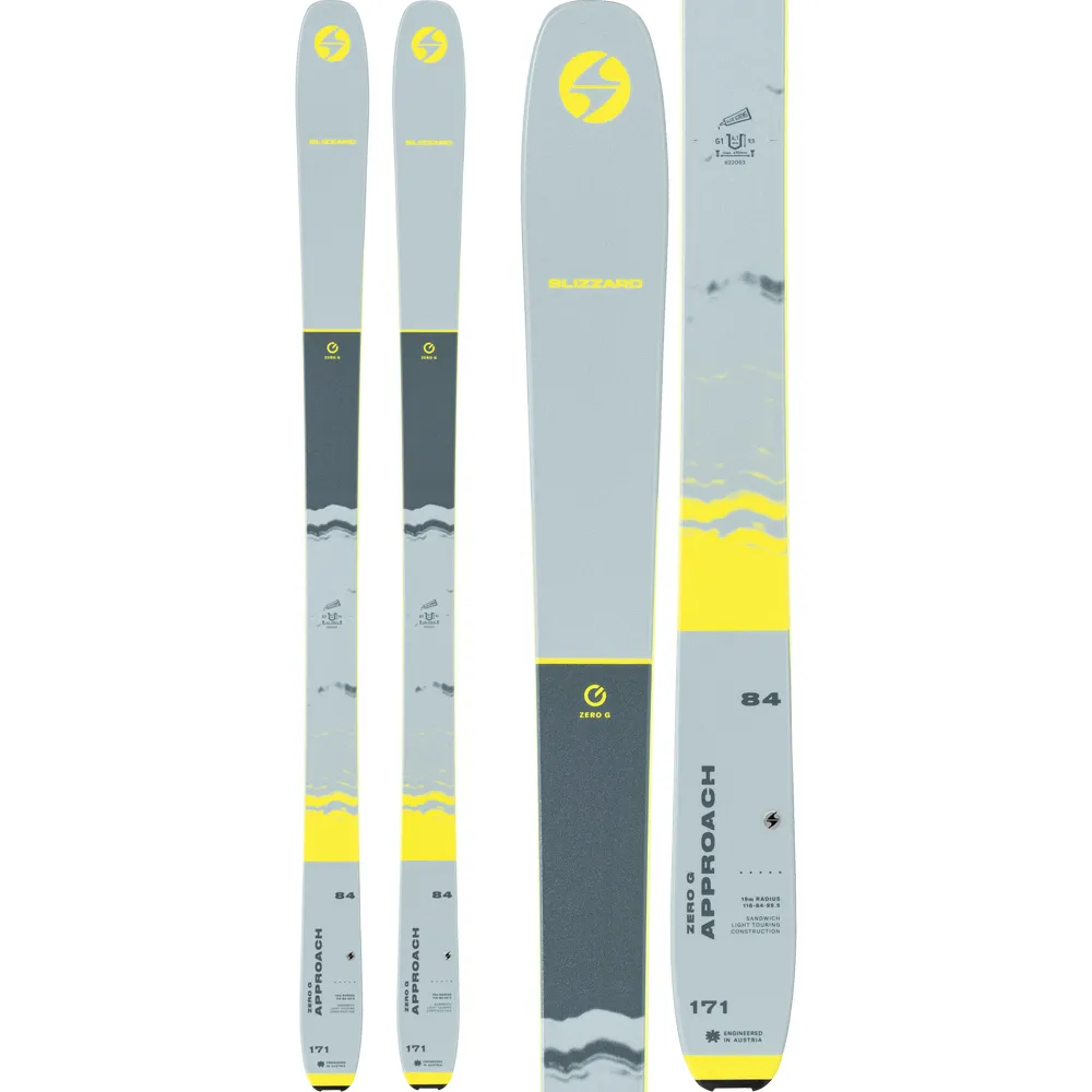 Горные лижи Blizzard Zero G 84 Approach Touring Ski + Marker